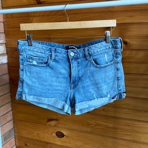 Express Women’s Shortie Jean Shorts, Sz 10